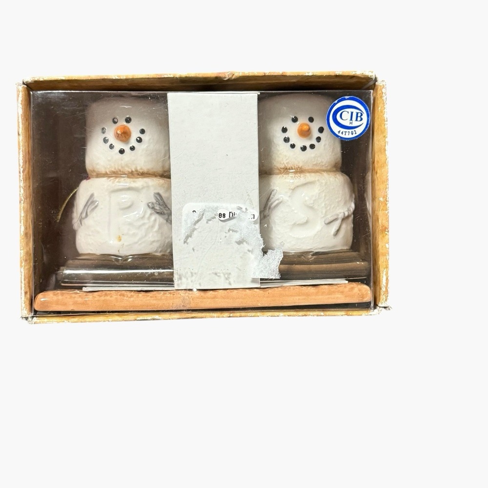 The Original S'mores Salt And Pepper Shakers NIB